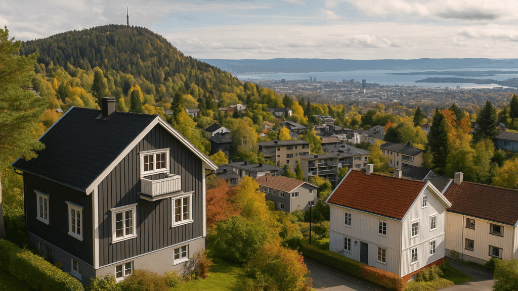 Utsikt over sjøen. Ring oss om du trenger rørleggervakt grefsen